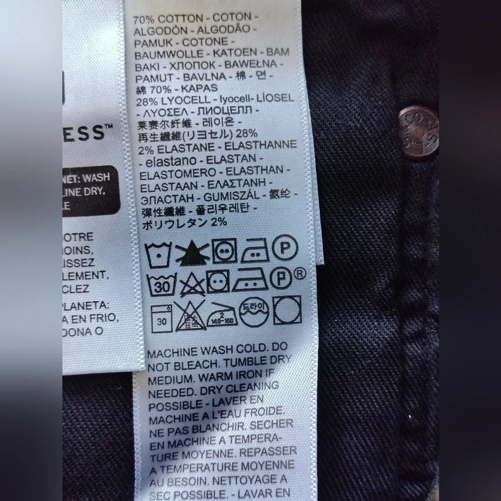 Levi's 511 Slim Men's Black Jeans Size W32  L 30